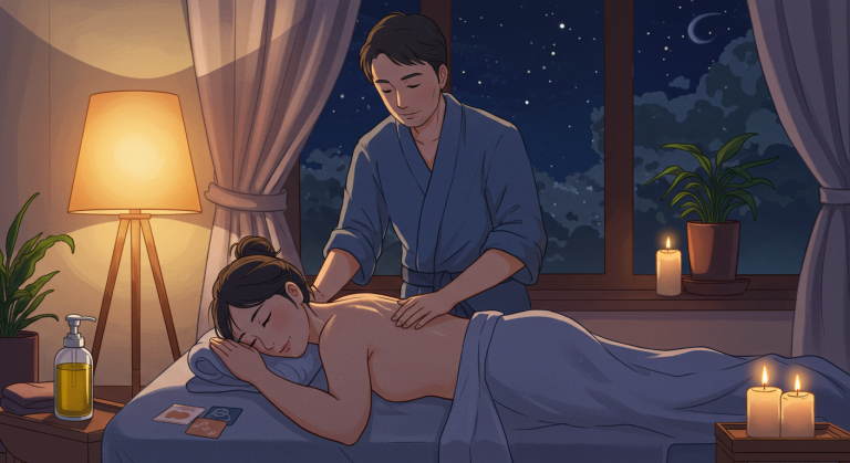 快眠を誘う夜の習慣｜アロマとセルフプレジャーで心身リラックス
